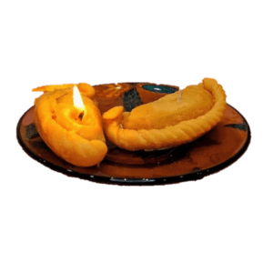 candle in shape of sweets